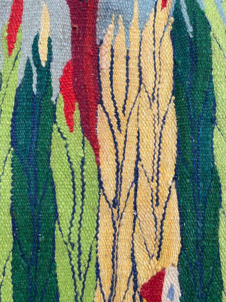 Bobyrug's Wonderful Vintage Ägyptisch Vintage Wandteppich im Angebot 3