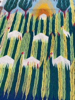 Bobyrug’s Wonderful Vintage Egyptian Vintage Tapestry