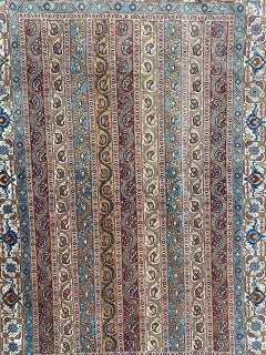 Bobyrug’s Wonderful Vintage Fine Qom Rug