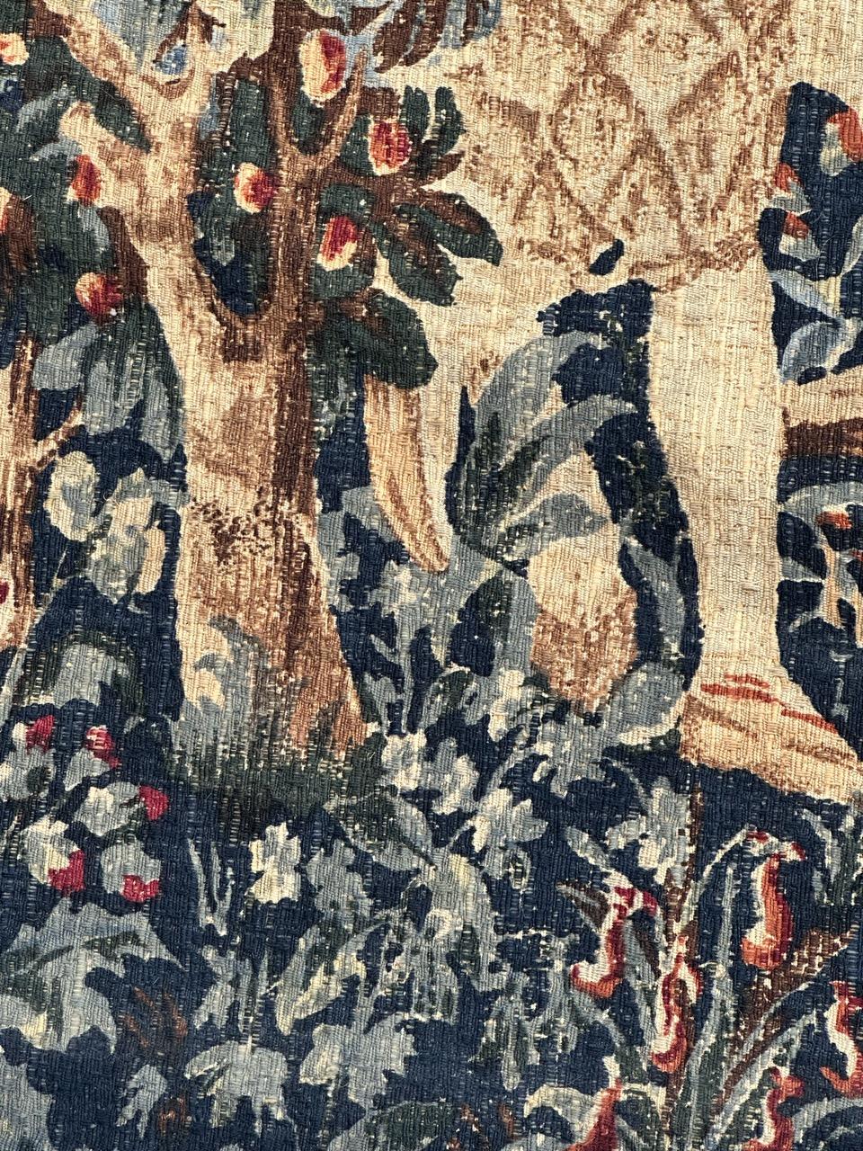 Wunderschöne Vintage Französisch Bildschirm von Hand gedruckt Tapisserie im Angebot 4