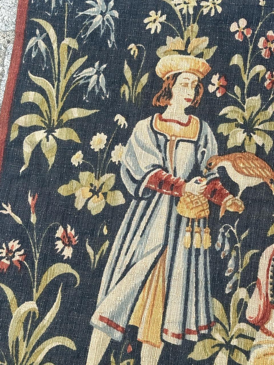 Merveilleuse tapisserie sérigraphiée à la main 