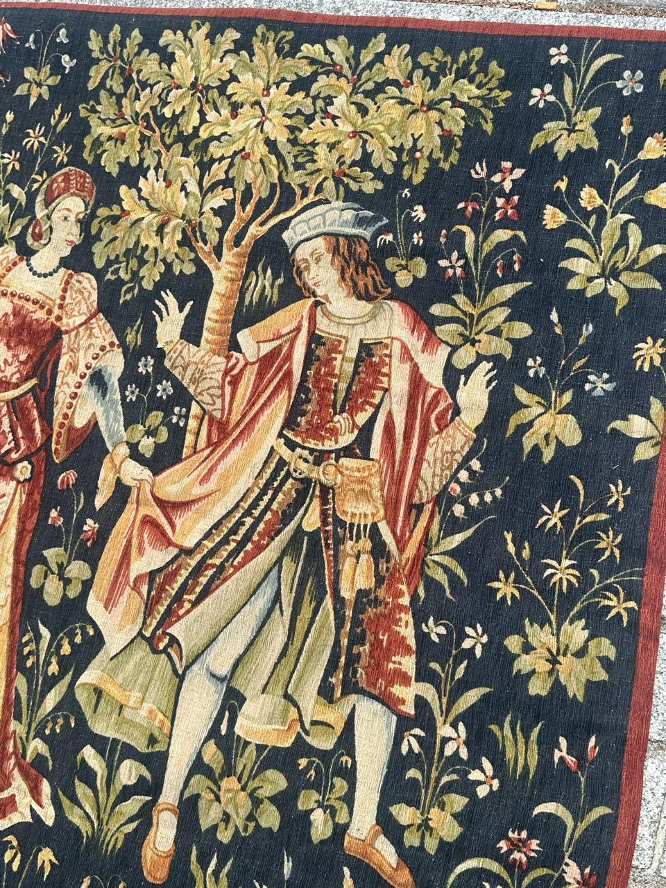 Merveilleuse tapisserie sérigraphiée à la main 