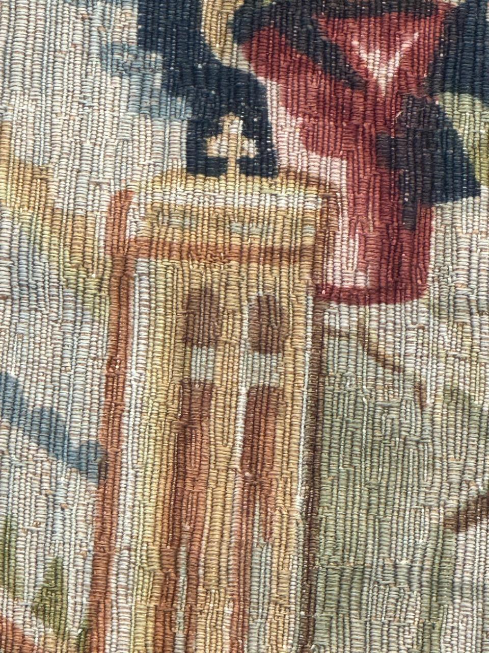 Merveilleuse tapisserie sérigraphiée à la main 