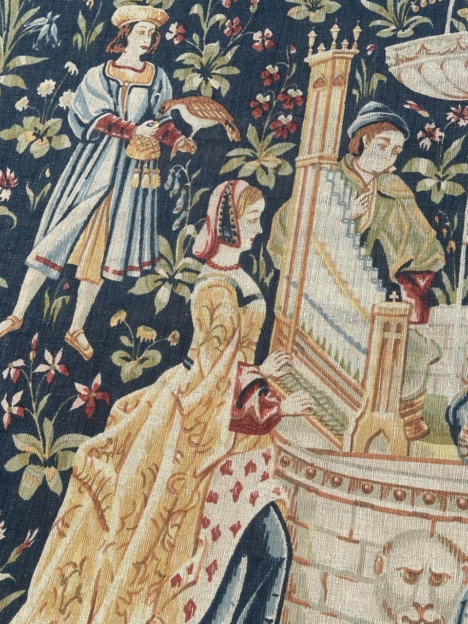 Peint à la main Merveilleuse tapisserie sérigraphiée à la main 