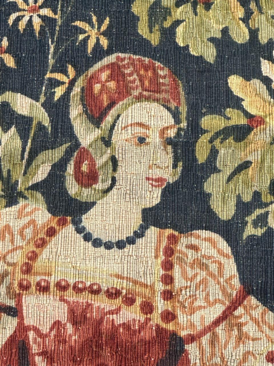 Merveilleuse tapisserie sérigraphiée à la main 