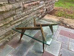 Magnifique table basse vintage de style Gio Ponti, Mid-Century Modern