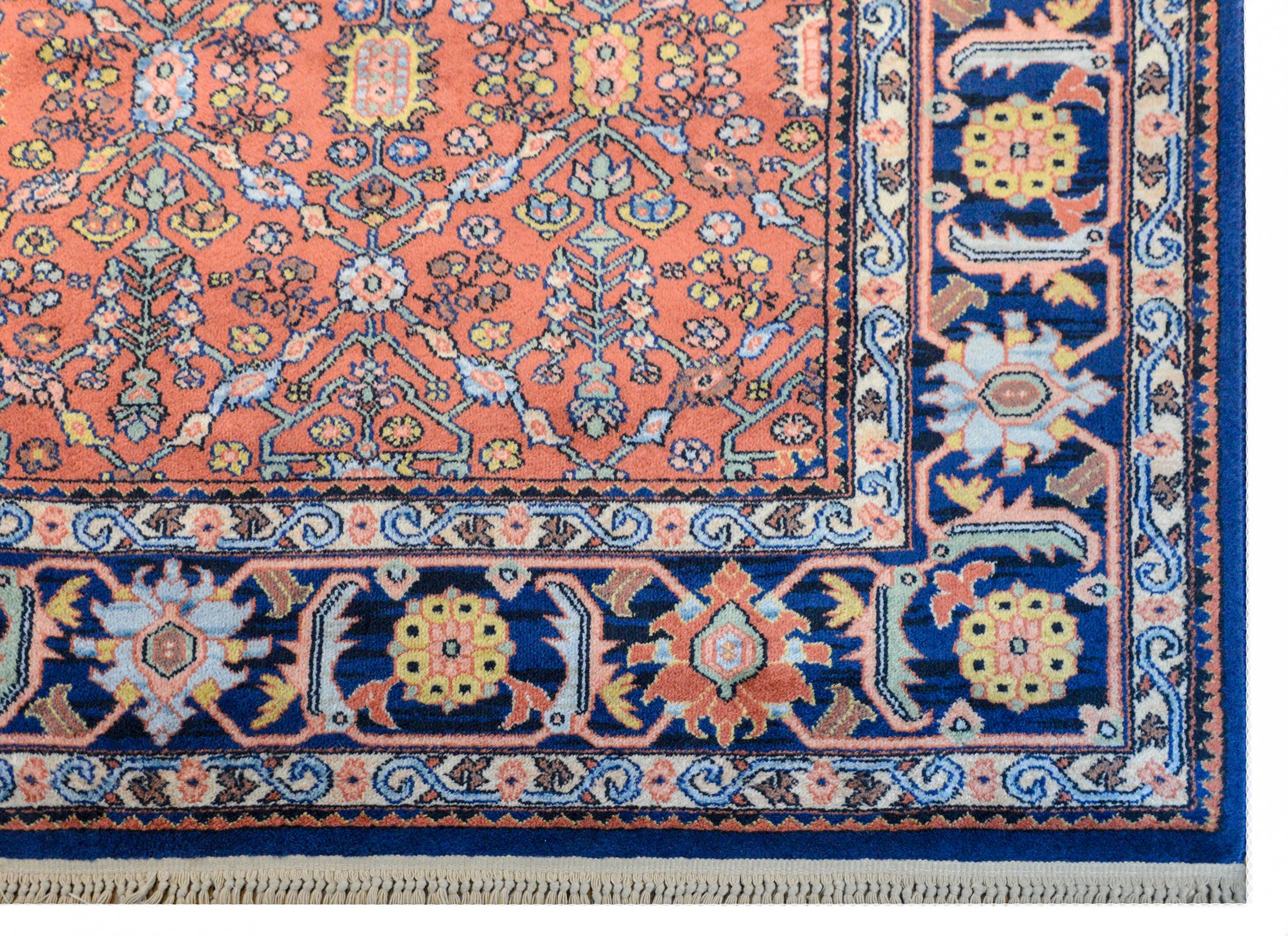 American Wonderful Vintage Kerastan Style Rug