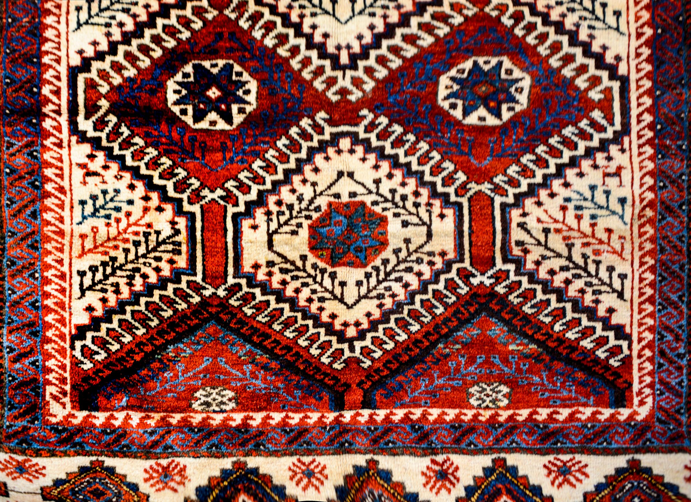 Fin du 20e siècle Merveilleux tapis Lori vintage en vente