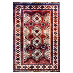 Merveilleux tapis Lori vintage