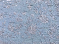 Wonderful Vintage Manila Shawl, Long Scarf Chinese Embroidery