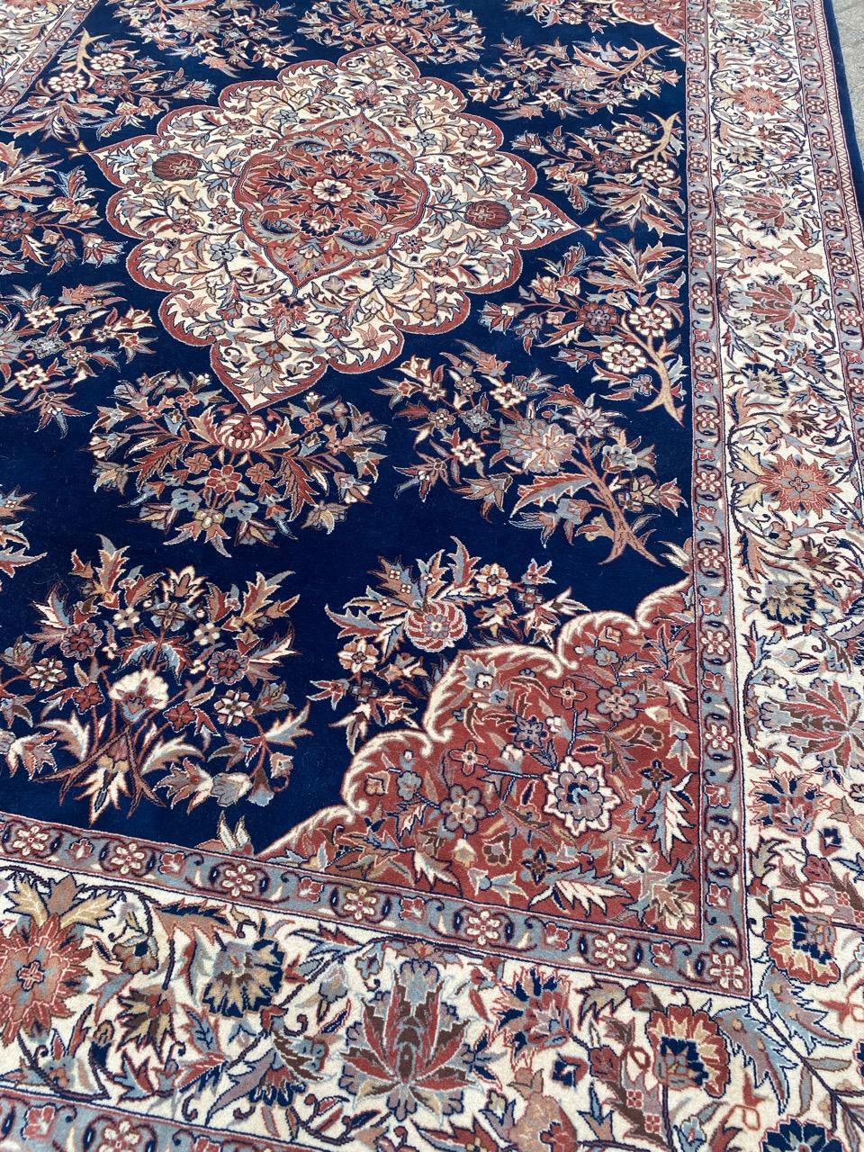 Bobyrug’s Wonderful Vintage Persian Design Fine Chinese Rug For Sale 9