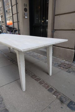 Wonderful Vintage Provence Wooden Refectory / Dining Table