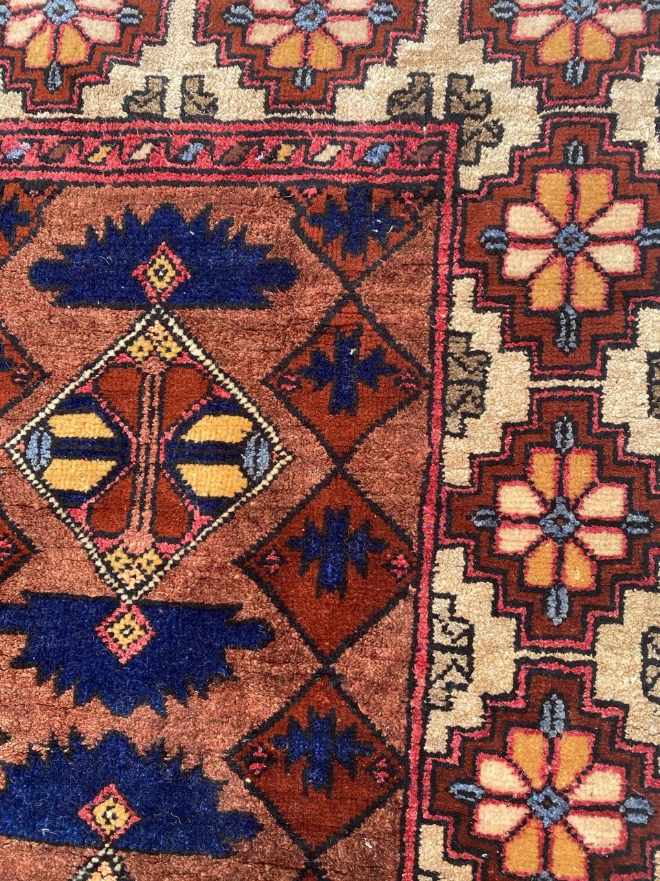 Wonderful Vintage Silk Turkmen Rug For Sale 8