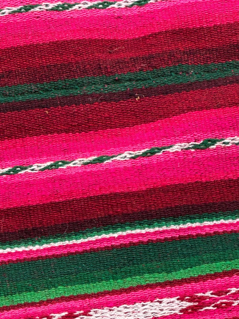 Wonderful Vintage South American Andean Peruvian Manta Cloth Kilim weaving For Sale 3