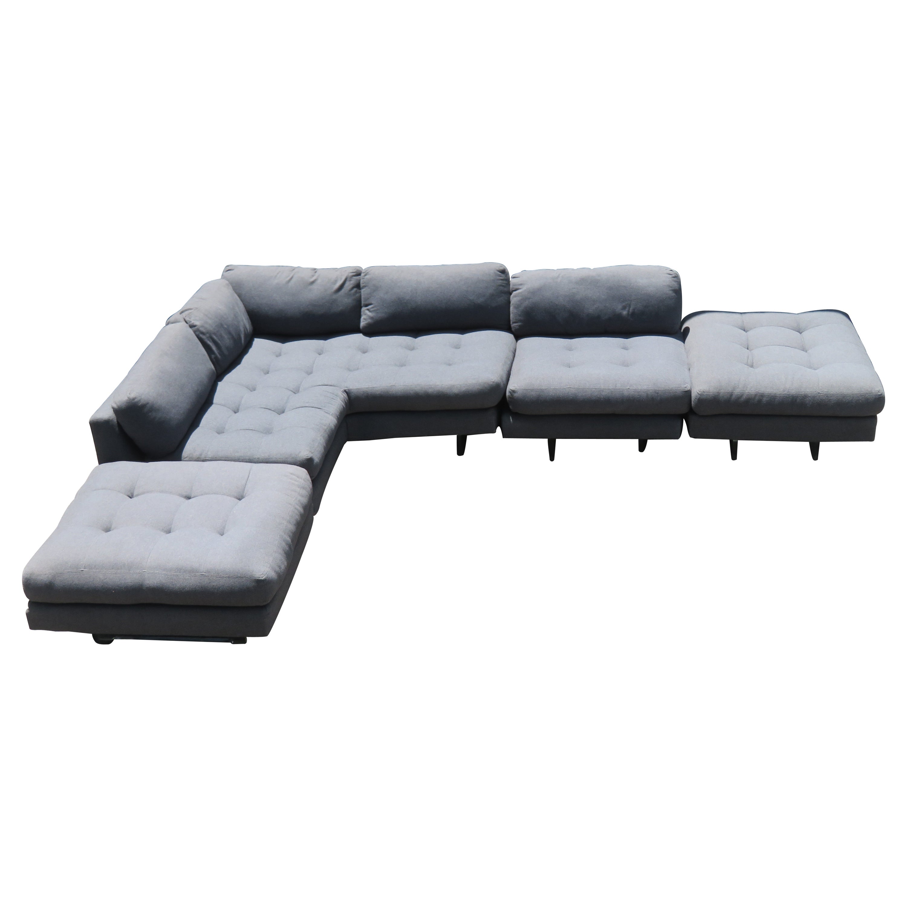 Wunderschönes Vladimir Kagan 4 Stück Omnibus Sofa, Sektion, Mid-Century Modern