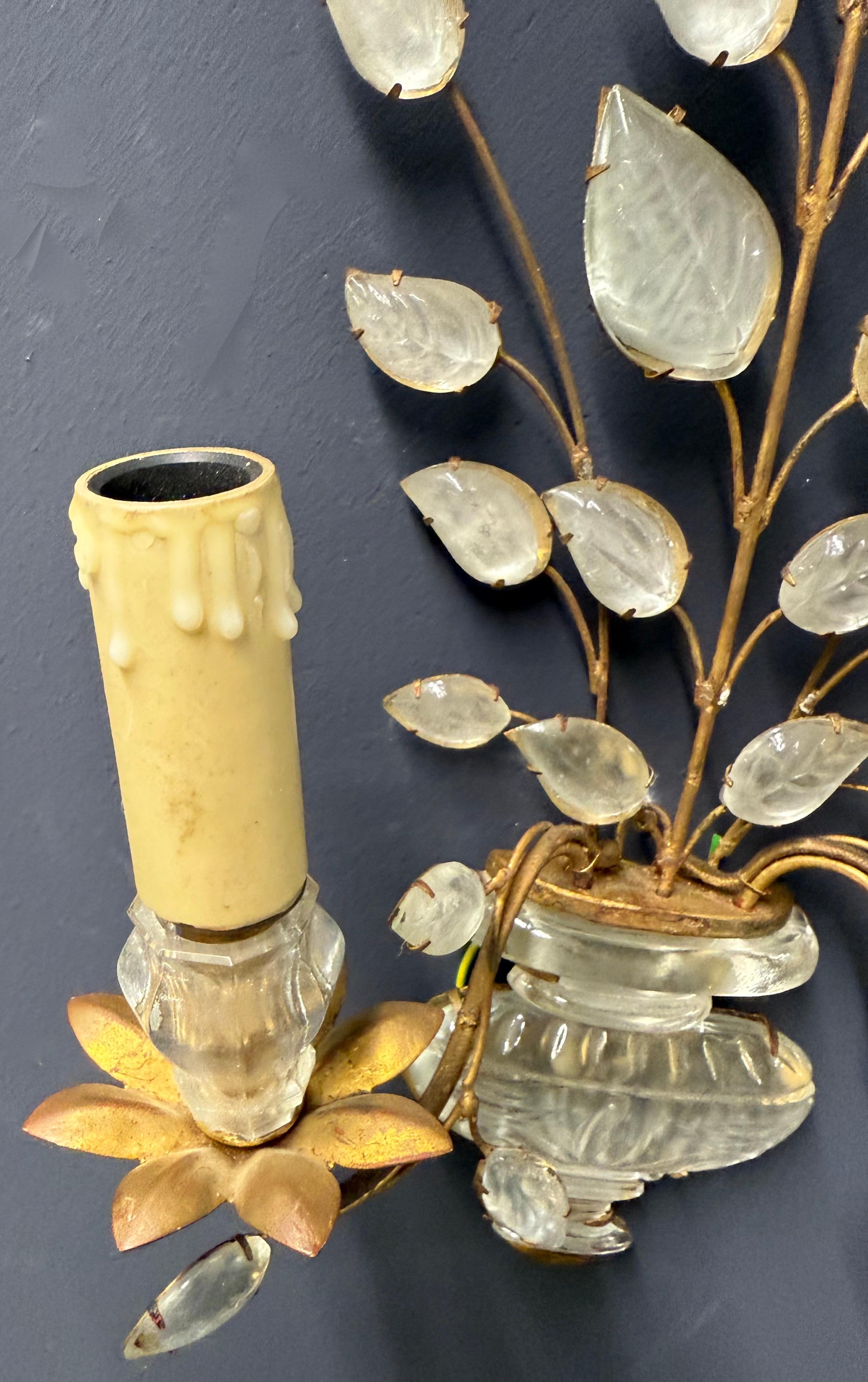 Wunderschöne Wandleuchter von Maison Bagues im Angebot 4