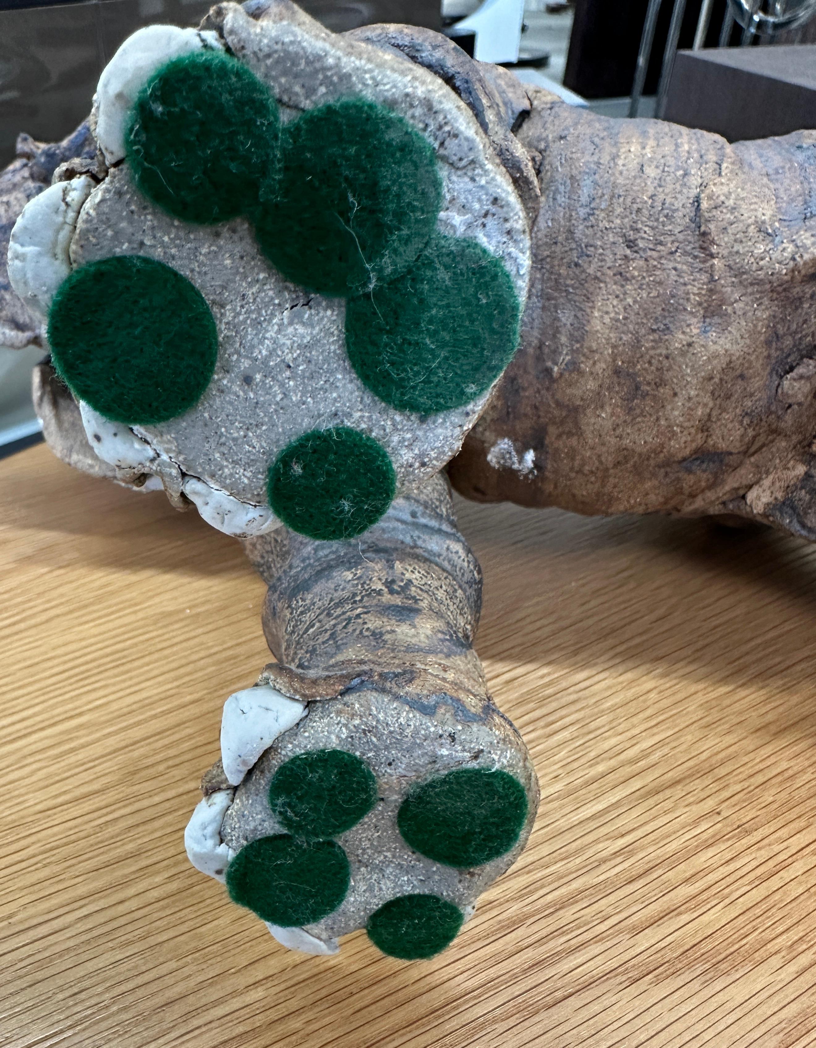 Wonderful Whimsical Hand Built Pottery Elephant For Sale 13