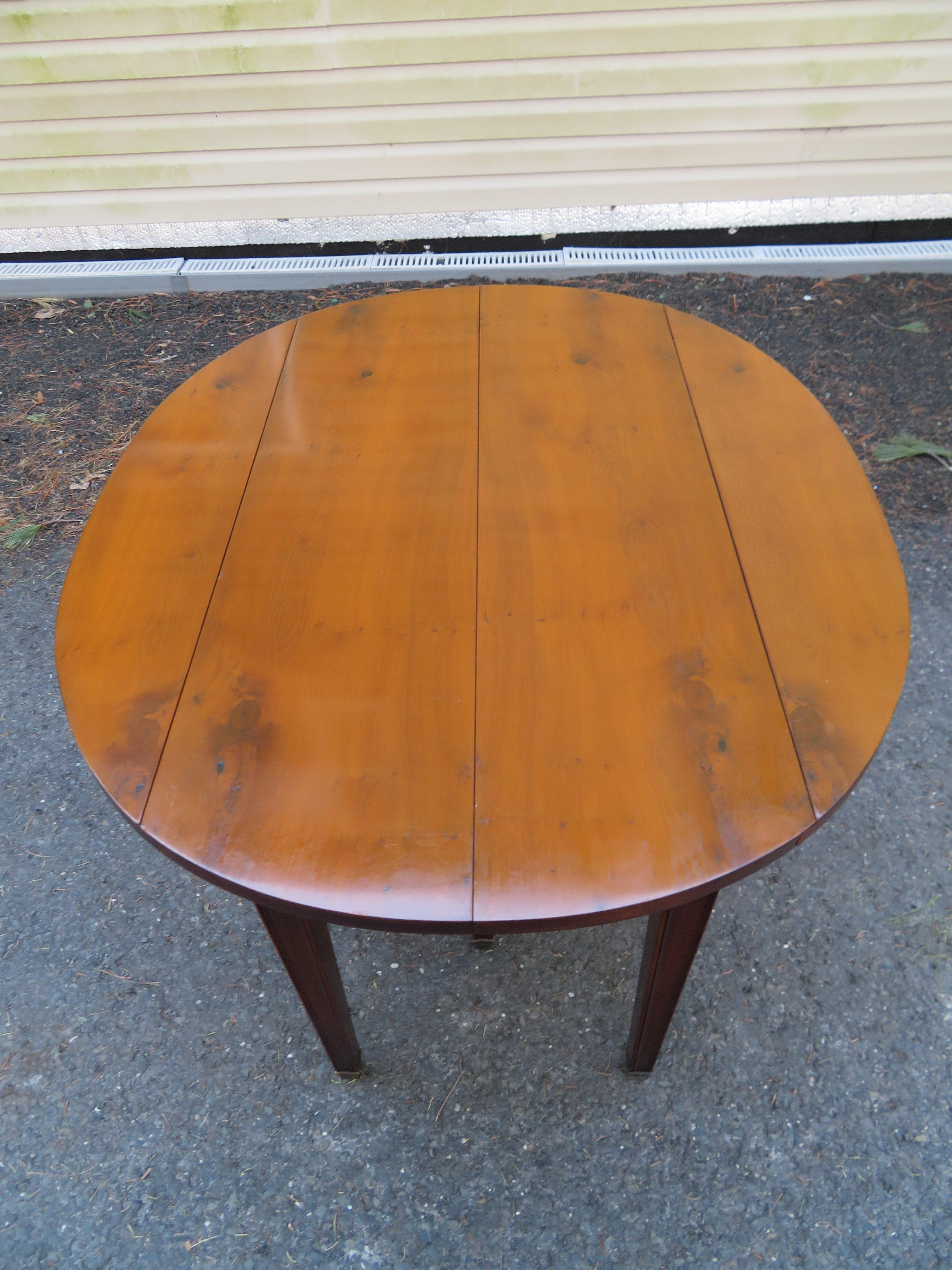 Wonderful Widdicomb Petite Drop Leaf Dining Table 4 Leaves Mid-Century Modern For Sale 8