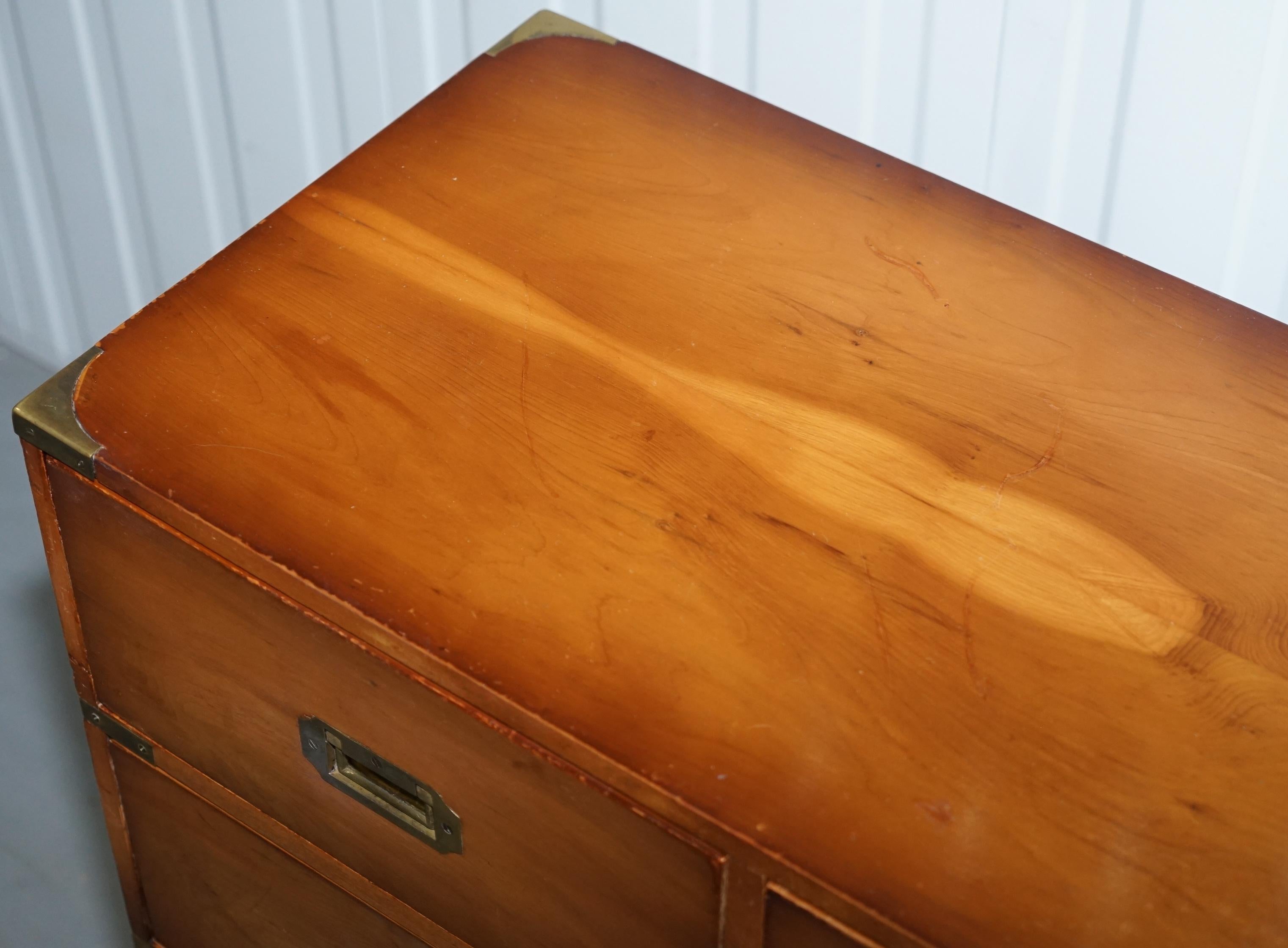 yew chest of drawers