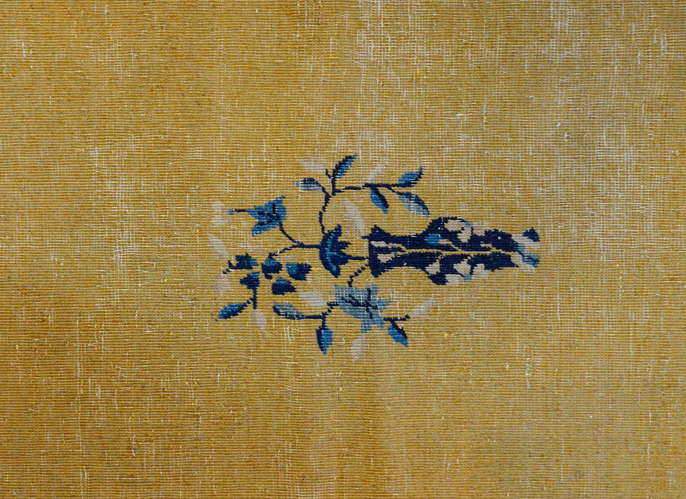 Merveilleux tapis chinois Art déco vieilli Bon état - En vente à Chicago, IL