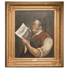 Wonderfully Original Oil Painting Artwork by the Artist and Signed J. Taylor