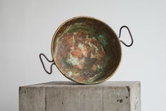 Wonderfully Patinated Antique Pan in Copper 19th Century