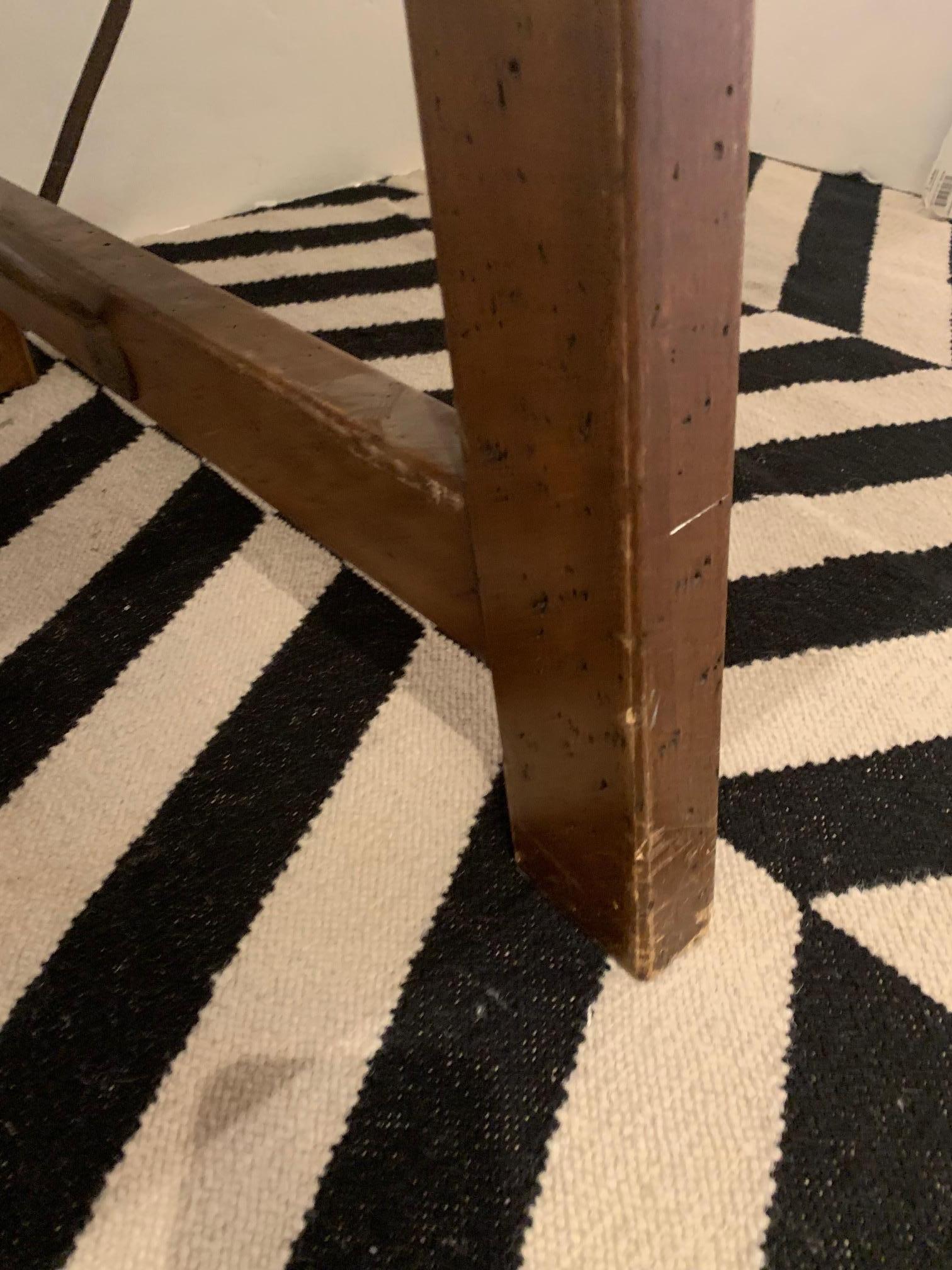 Wonderfully Versatile Vintage Folding Expandable Large or Small Dining Table 7