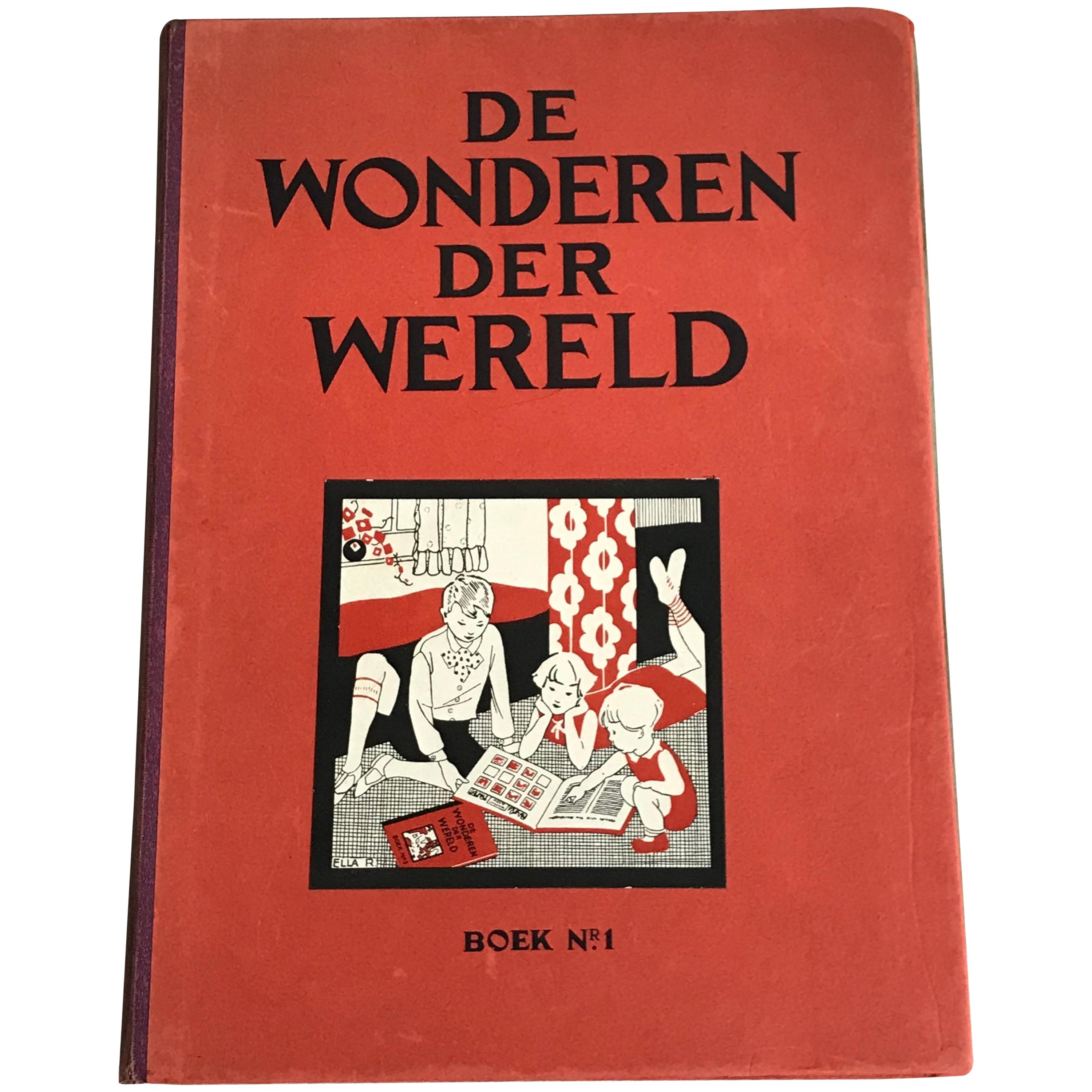 "Wonders of The World" Belgian Book of Prints, Birds, Ethnographic, Insects For Sale