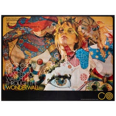 Wonderwall 1969 UK Quad Film Poster Wonderwall 1969 UK Quad Film Poster
