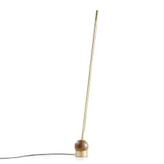 Holz und Aluminium Luminária Esfera von Atelier Andre Ferri