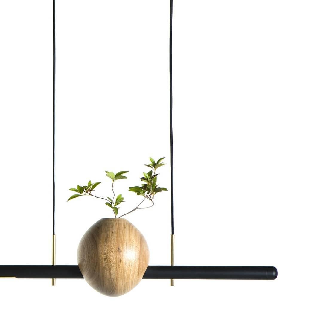 Wood e alluminio Luminária Ninho 1 di Andre Ferri Atelier In condizioni Nuovo in vendita a Geneve, CH