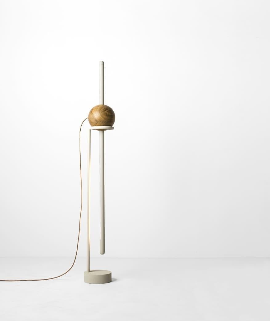 Wood e alluminio Luminária Pivô di Andre Ferri Atelier In condizioni Nuovo in vendita a Geneve, CH