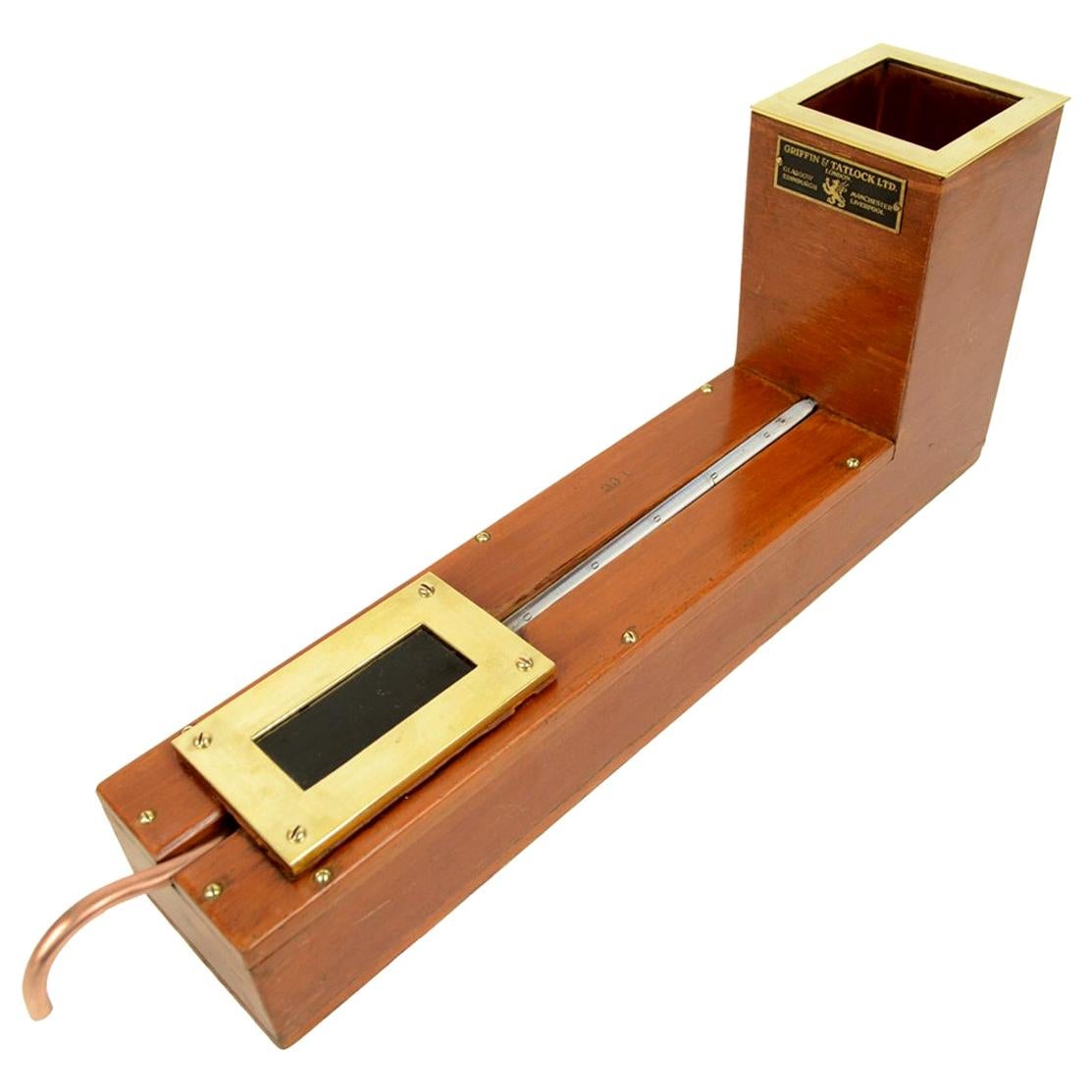 Actinometer instrument de mesure ancien fabriqué par Griffin & Tatlock, Londres, dans les années 30