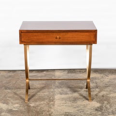 Wood and Bronze Console Table by Comte, Argentina, Buenos Aires, circa 1950