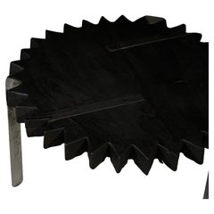 Couchtisch-Set aus Holz und Aluminiumguss-Aluminium von Sergio Vulpe