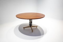Wood and Ceramic Extendable Dining Table Melchiorre Bega & Pietro Melandri
