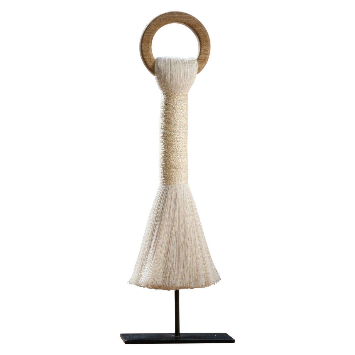 Black Burgundy and Cream Handmade Recycled Cotton Space Jewelry