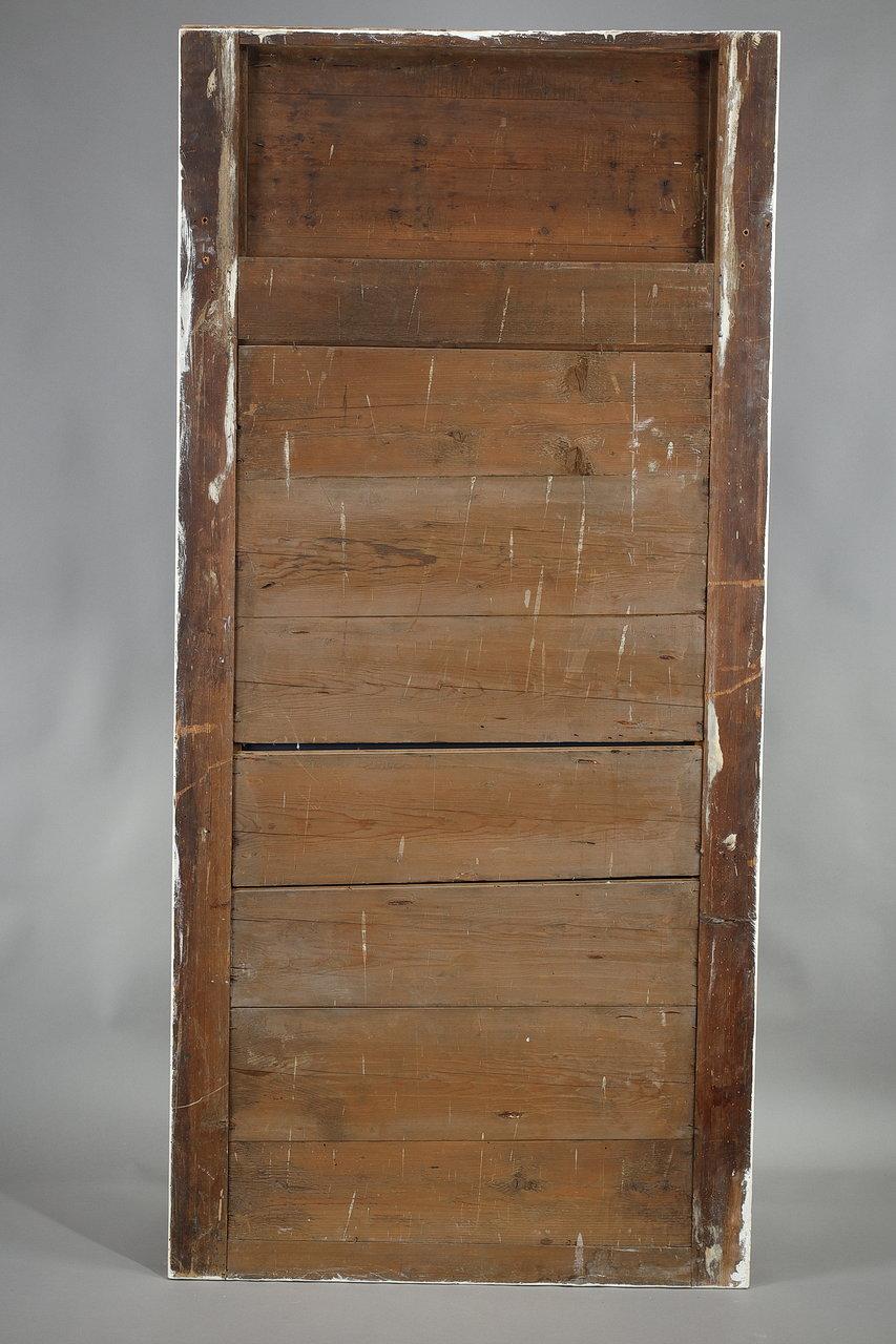 Übermantel-Spiegel aus Holz und vergoldetem Stuck, Empire-Periode, 19. Jahrhundert  im Angebot 11