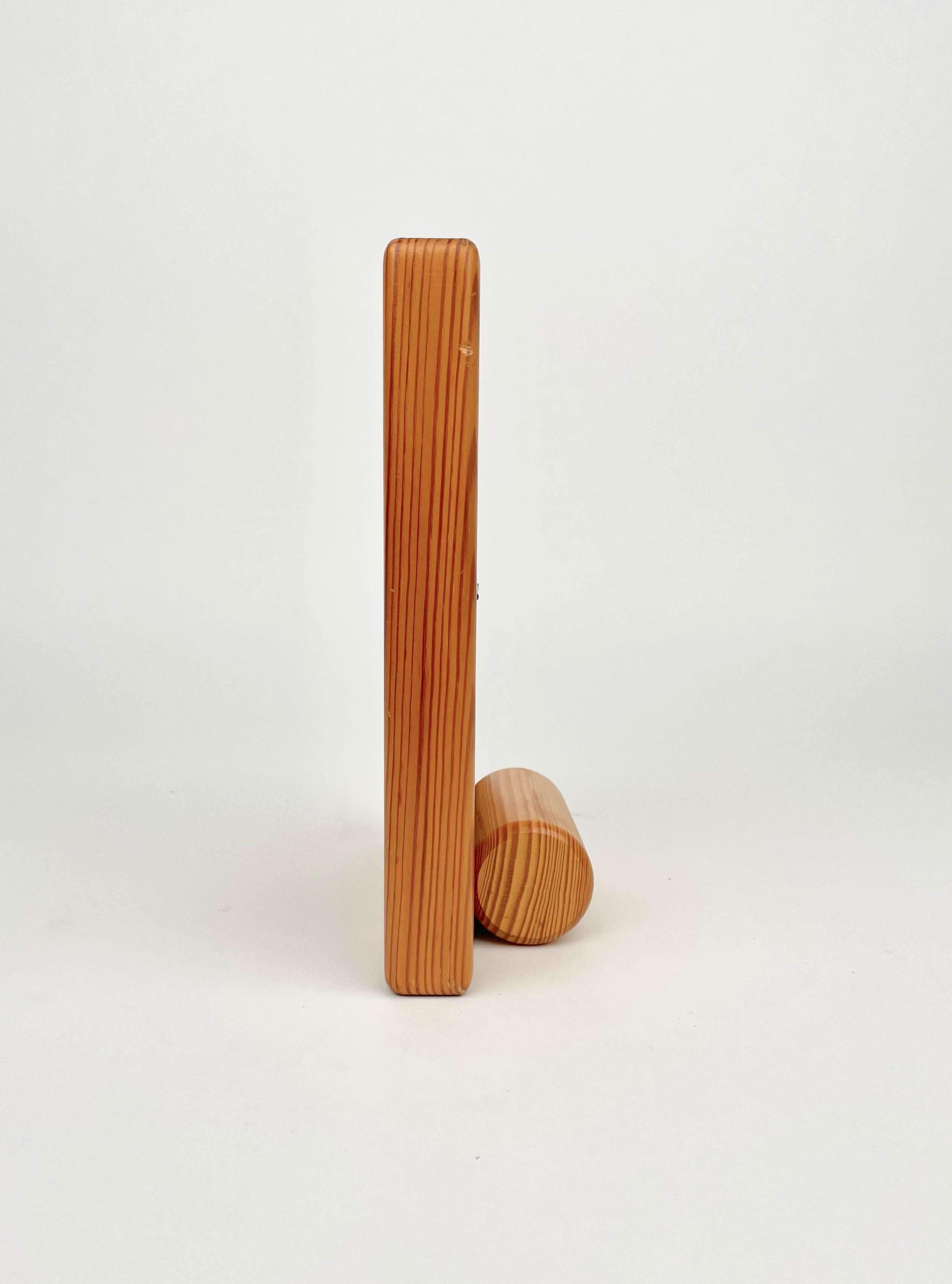 Wood and Glass Picture Frame by Alvar Aalto for Artek Italy, 1960s 8