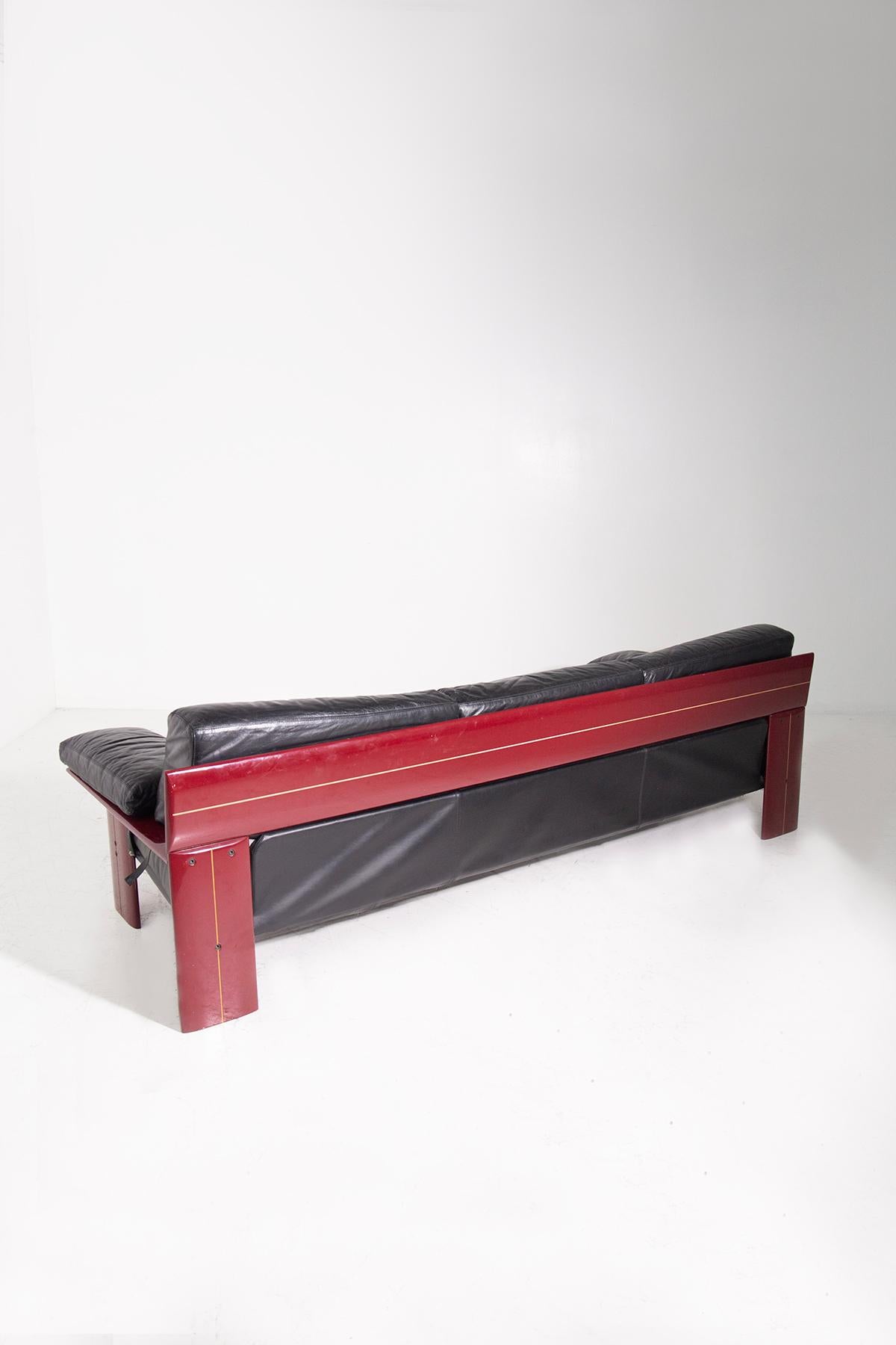 Delve into the opulent world of vintage design with this stunning Sormani sofa from the 1970s. Crafted during an era renowned for bold, experimental furniture, this piece is a spectacular representation of luxury and historical craftsmanship. The