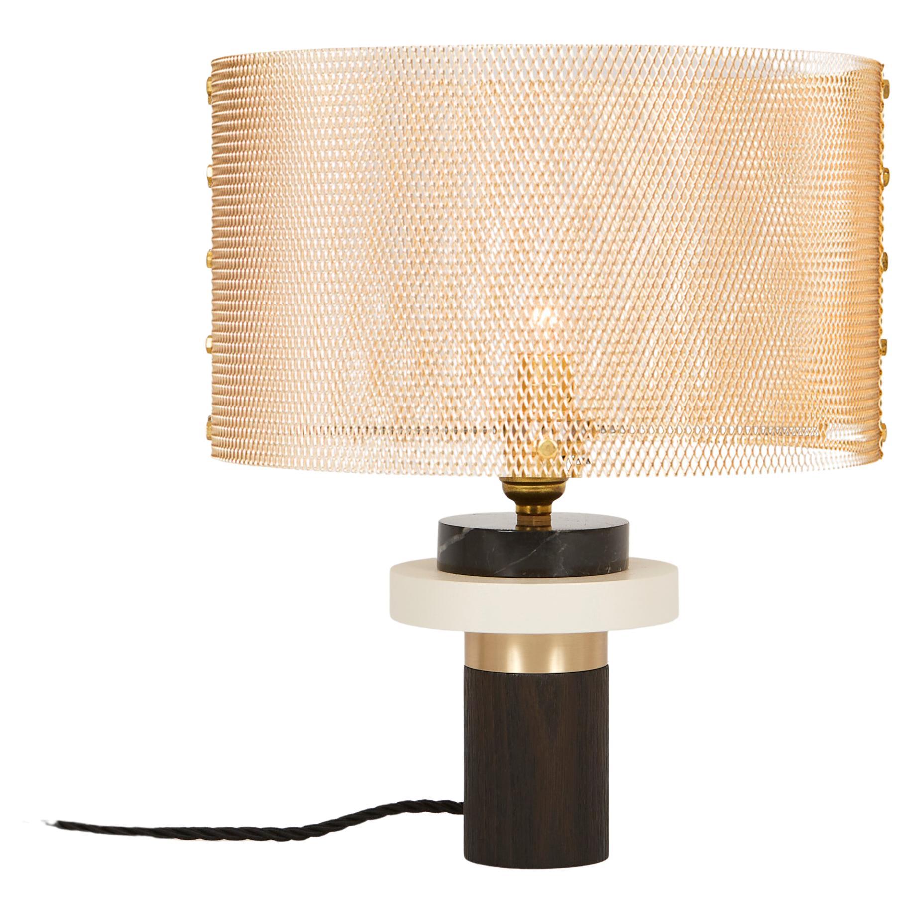 Wood and Marble Meda Table Lamp by French Designer Marine Breynaert For  Sale at 1stDibs