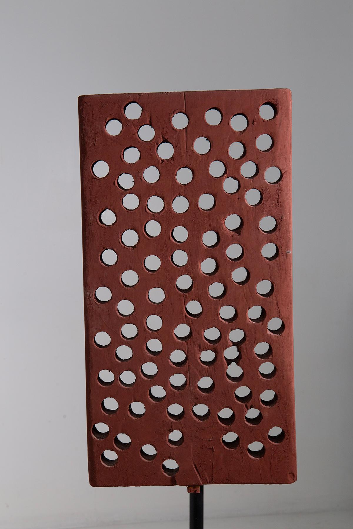 Wood and metal sculpture by Aldo Guarnieri in vendita 1