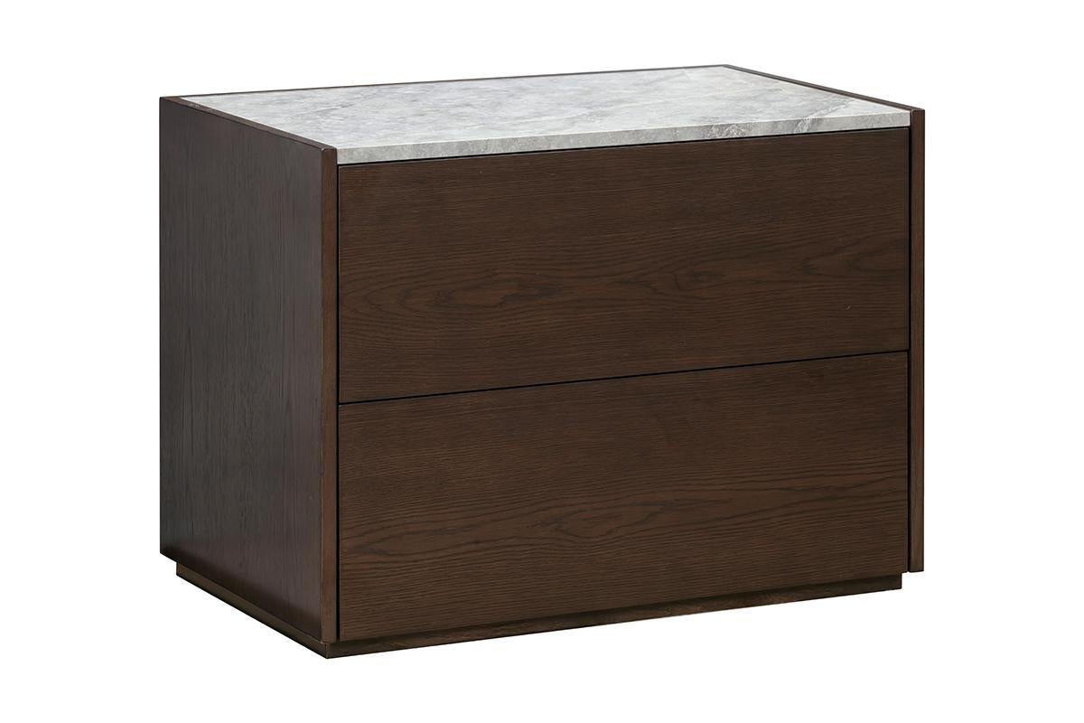 Liguria Nightstand: Where Minimalistic Design Meets Wood and Natural Stone Beauty
Introducing the Liguria Nightstand, a timeless addition to your bedroom that effortlessly combines sophistication with minimalist design. Crafted with high-quality