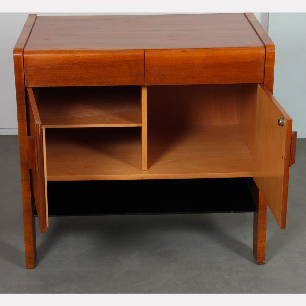 Ceco Cassapanca in legno e opalina degli anni '60 in vendita