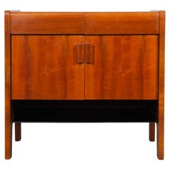 Wood and opaline chest from the 1960s
