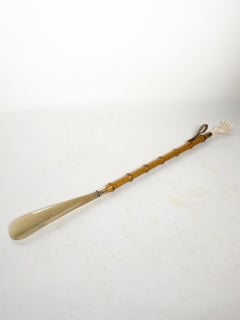 Wood and resin Shoehorn an Backscratcher, France, 1960