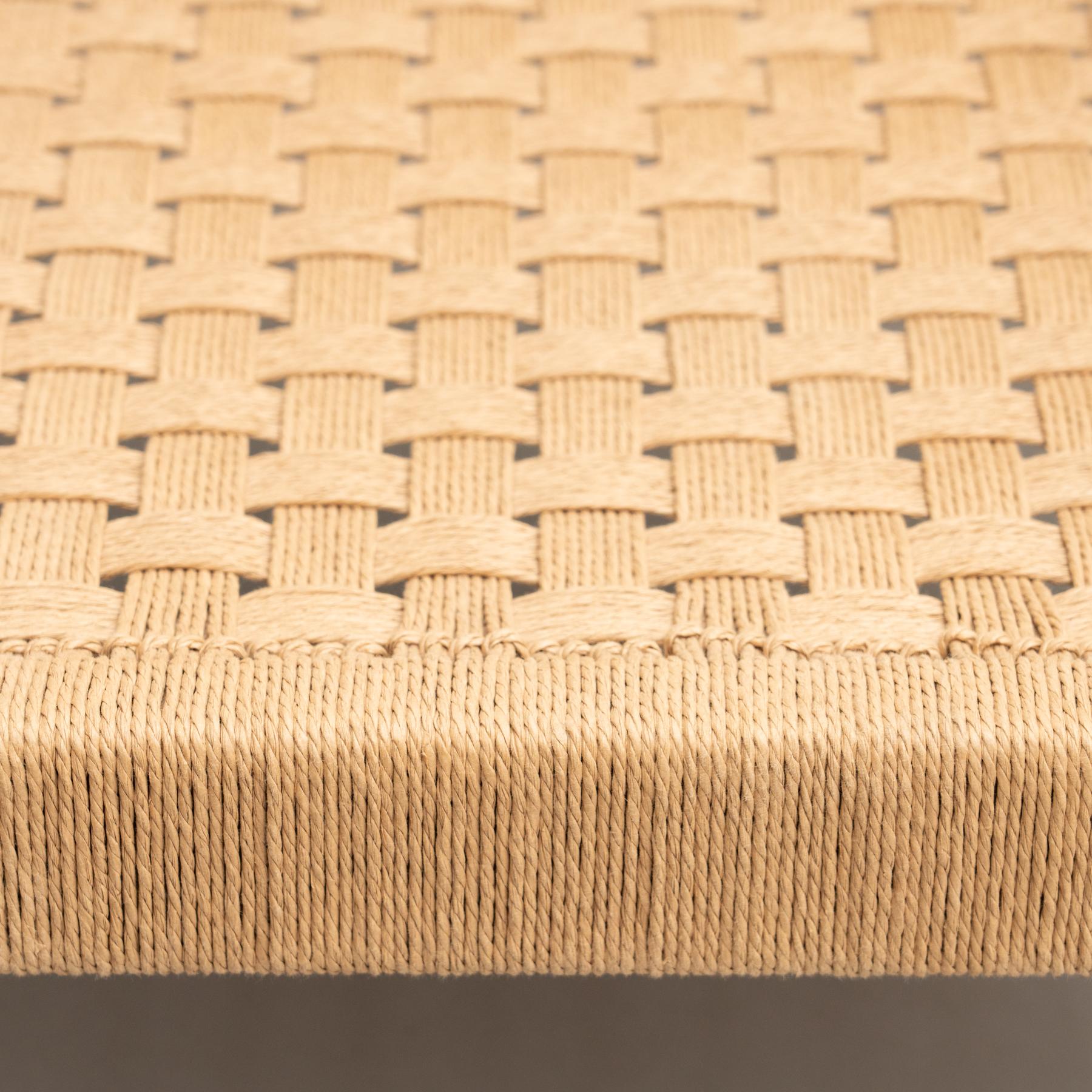 Wood and Rope Easy Armchair after Clara Porset 5