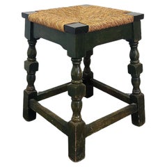 Wood and Rope Stool, 1980s