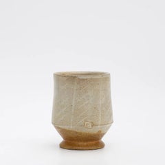 Wood and Salt Fired Yunomi by American Potter Michael Simon