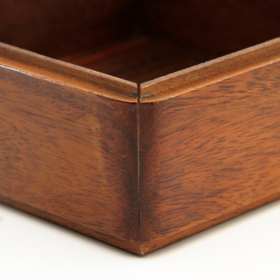 Wood and Silver Box from Ottaviani, 1970s 6